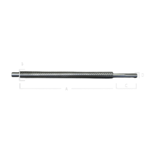 IM562 - Rodillo peladora de mollejas 9'' y 2 rodillos buje 1 / 2